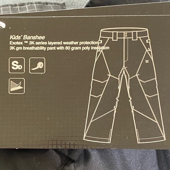 DC Ekotek 3K Black Snow ⛄️ pants - Picture 9 of 9